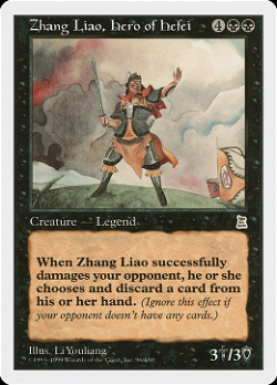 Zhang Liao, Héroe de Hefei