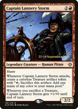 Kapitänin Lannery Storm