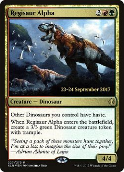 Regisaurus-Alphatier
