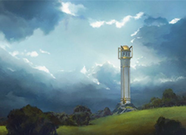 Isolated Watchtower Crop image Wallpaper