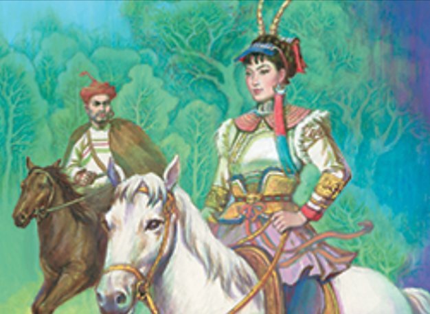 Lady Zhurong, Warrior Queen Crop image Wallpaper