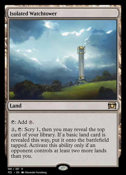 Isolated Watchtower image