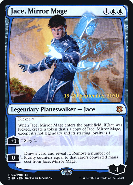 Jace, Mirror Mage / Jace, Mirror Mage Magic the Gathering MTG Cards