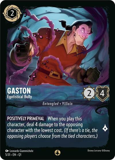 Gaston - Egotistical Bully Crop image Wallpaper