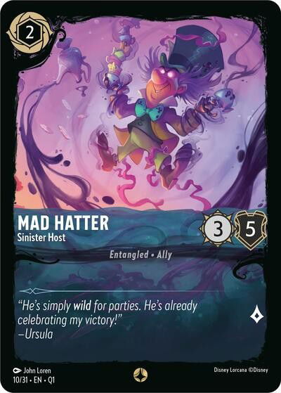 Mad Hatter - Sinister Host Crop image Wallpaper