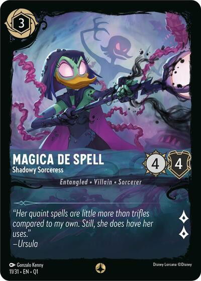 Magica De Spell - Shadowy Sorceress Crop image Wallpaper