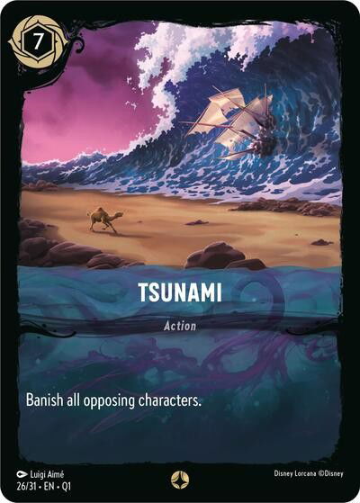 Tsunami Crop image Wallpaper