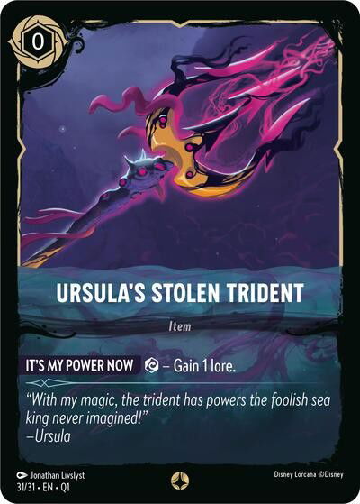 Ursula's Stolen Trident Crop image Wallpaper