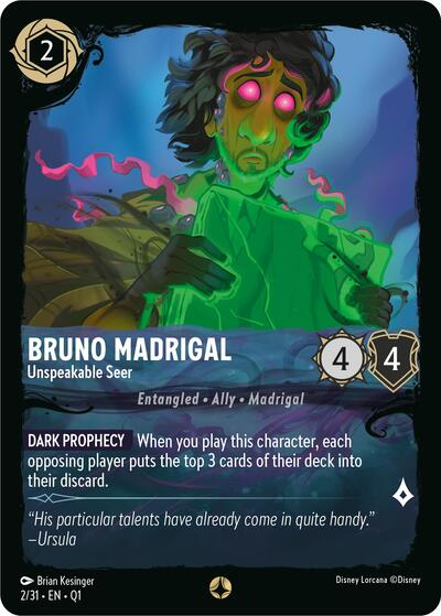 Bruno Madrigal - Unspeakable Seer Full hd image