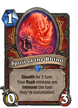 Spirit of the Rhino