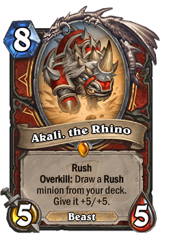 Akali, the Rhino image