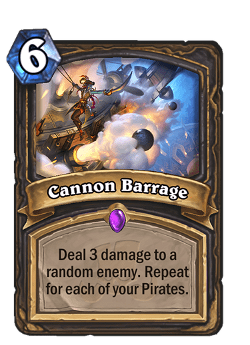 Cannon Barrage