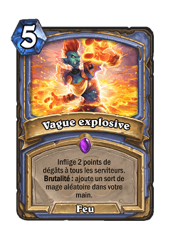 Vague explosive