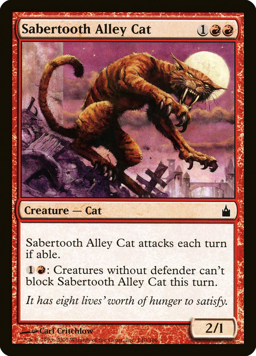 Sabertooth Alley Cat Full hd image