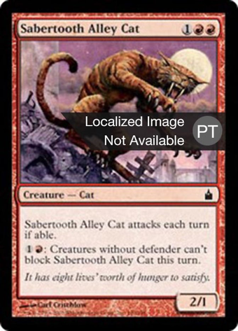 Sabertooth Alley Cat Full hd image