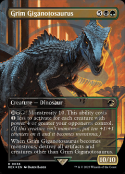 Giganotosaurio siniestro