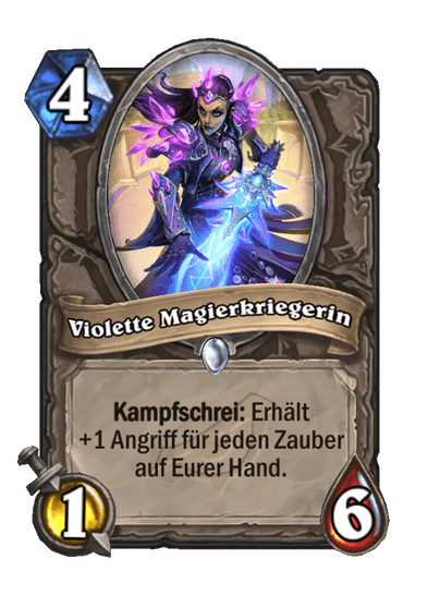 Violette Magierkriegerin image