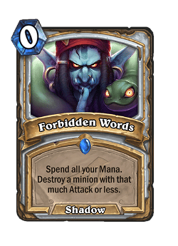 Forbidden Words