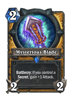Mysterious Blade
