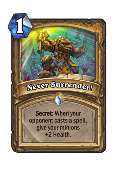 Never Surrender! image