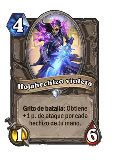 Hojahechizo violeta image