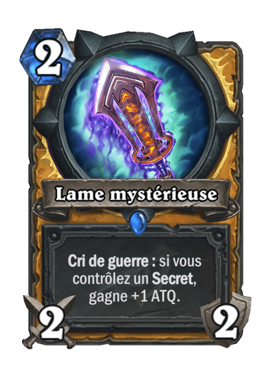 Lame mystérieuse image