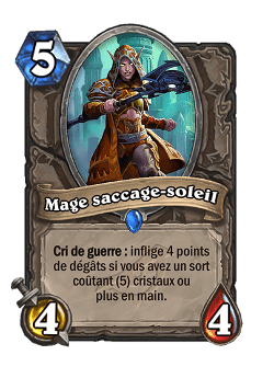 Mage saccage-soleil