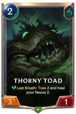 Thorny Toad