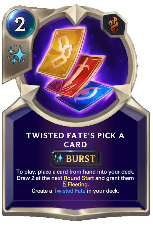 Twisted Fate's Pick a Card image