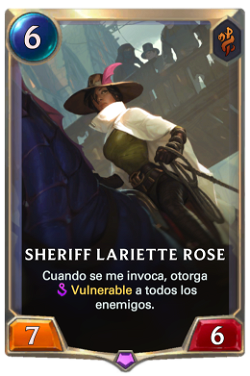 Sheriff Lariette Rose