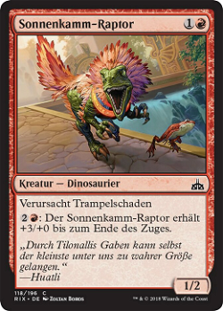 Sonnenkamm-Raptor