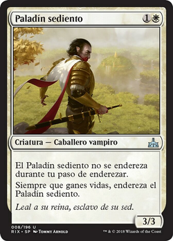 Paladín sediento