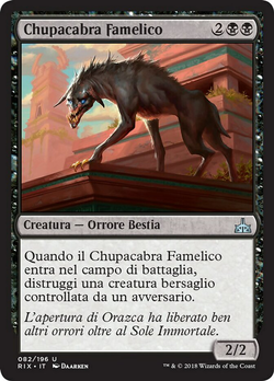 Chupacabra Famelico