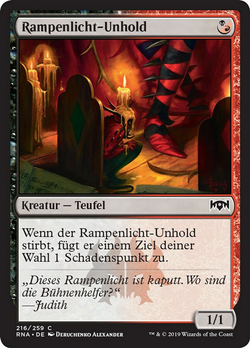 Rampenlicht-Unhold