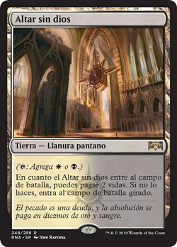 Altar sin dios