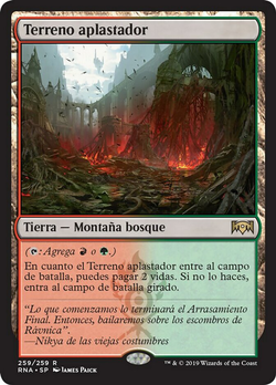 Terreno aplastador