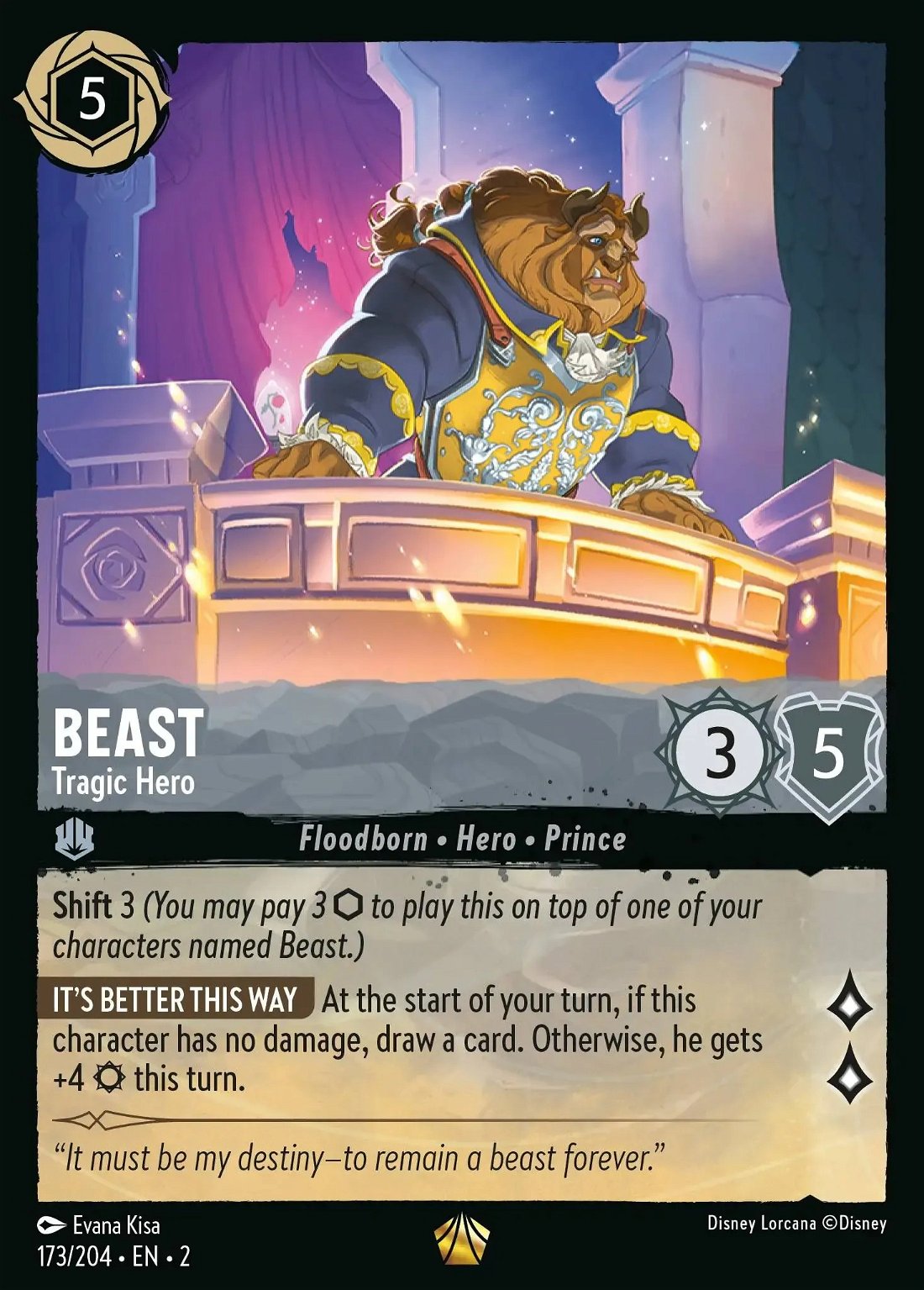 Beast - Tragic Hero Crop image Wallpaper