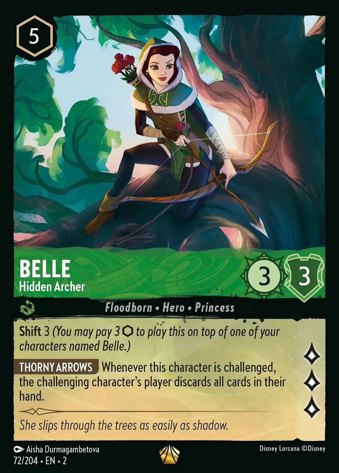 Belle - Hidden Archer Crop image Wallpaper