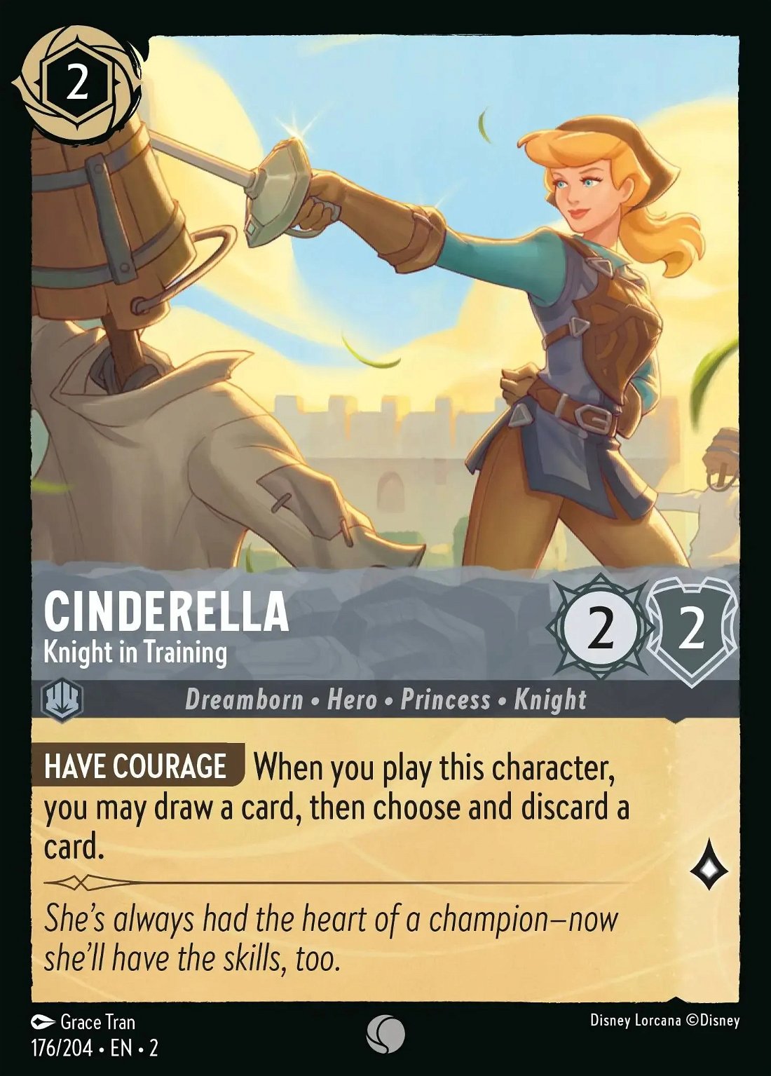 Cinderella - Knight In Training Crop image Wallpaper