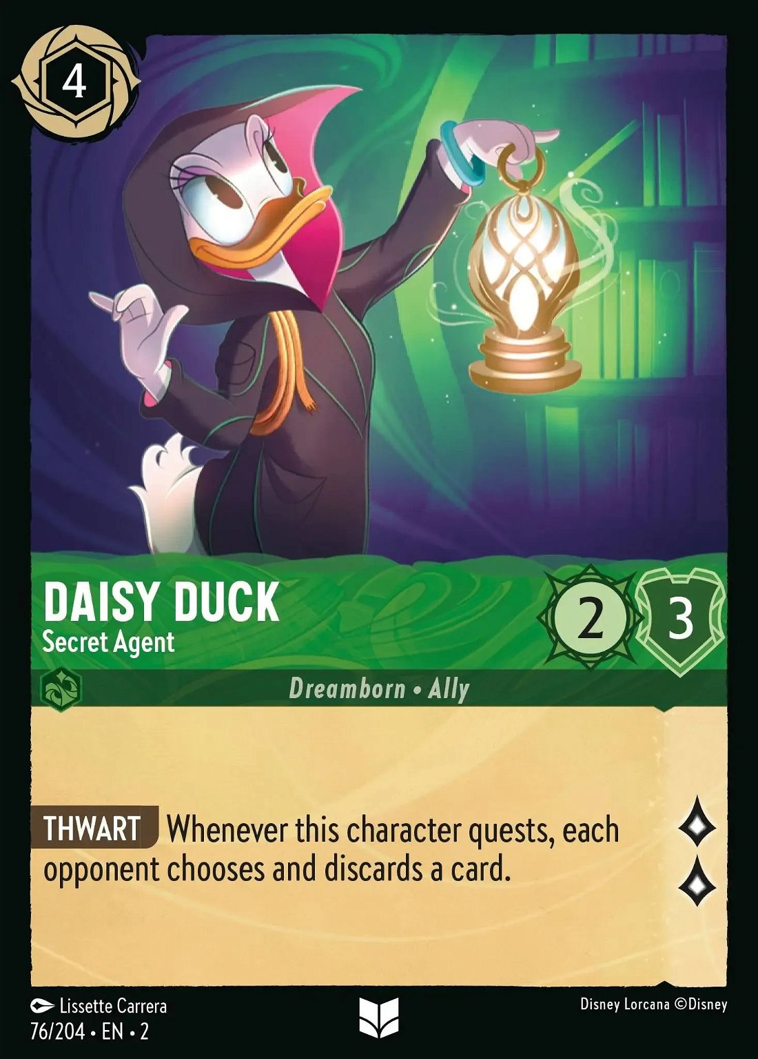 Daisy Duck - Secret Agent Crop image Wallpaper