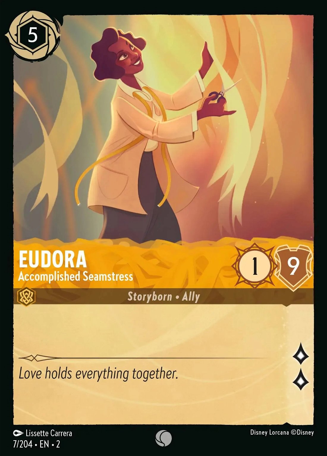 Eudora - Accomplished Seamstress Crop image Wallpaper