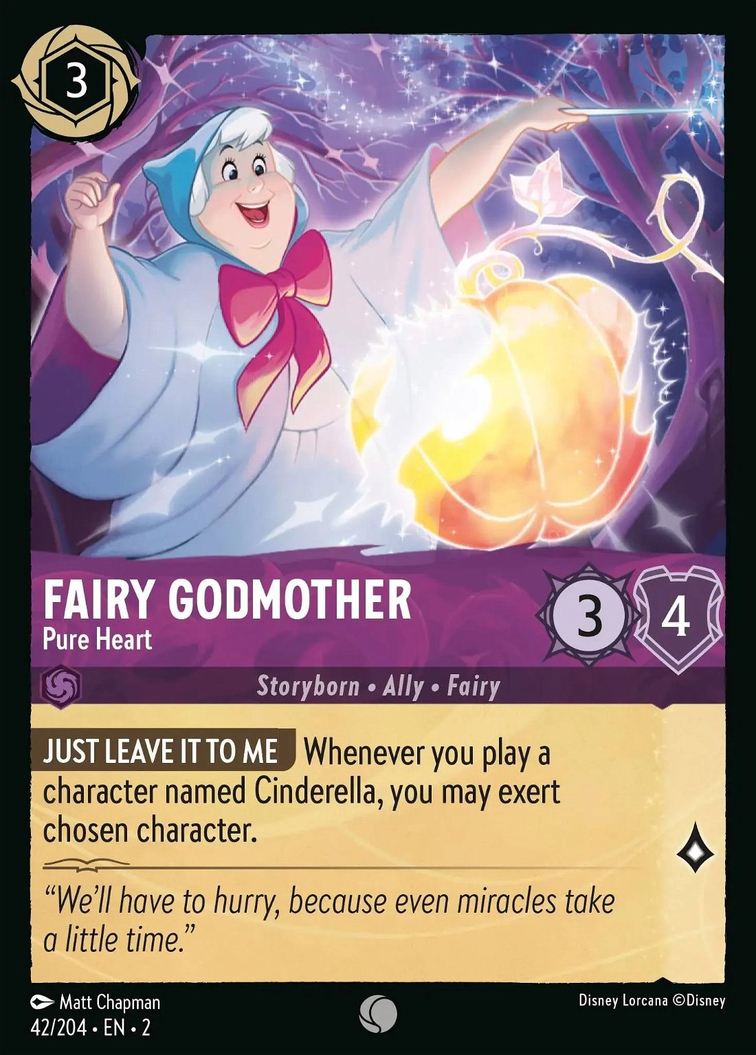 Fairy Godmother - Pure Heart Crop image Wallpaper