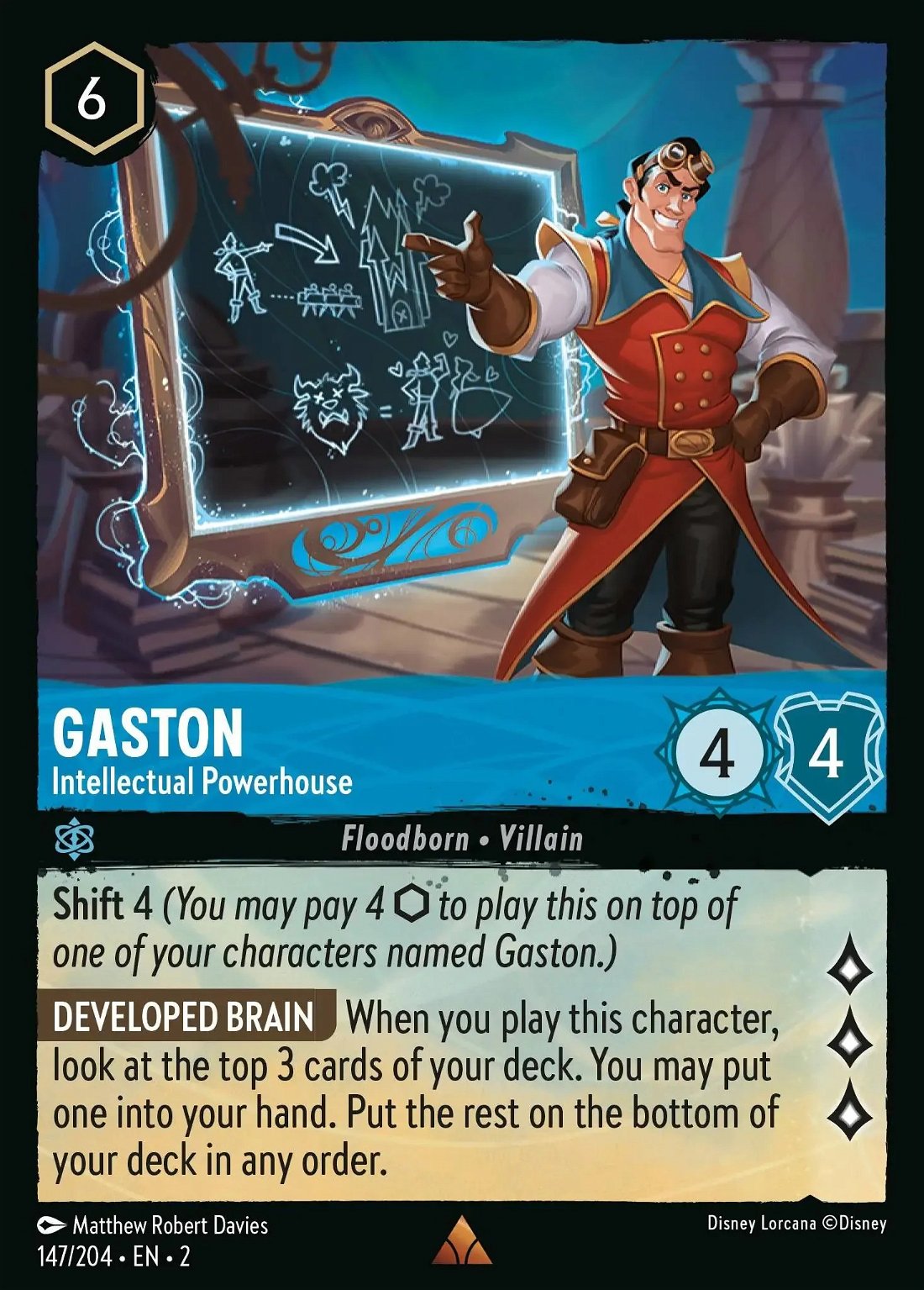 Gaston - Intellectual Powerhouse Crop image Wallpaper