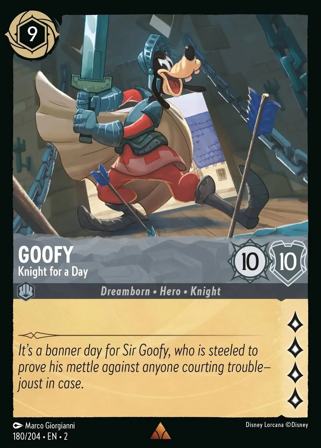 Goofy - Knight for a Day Crop image Wallpaper