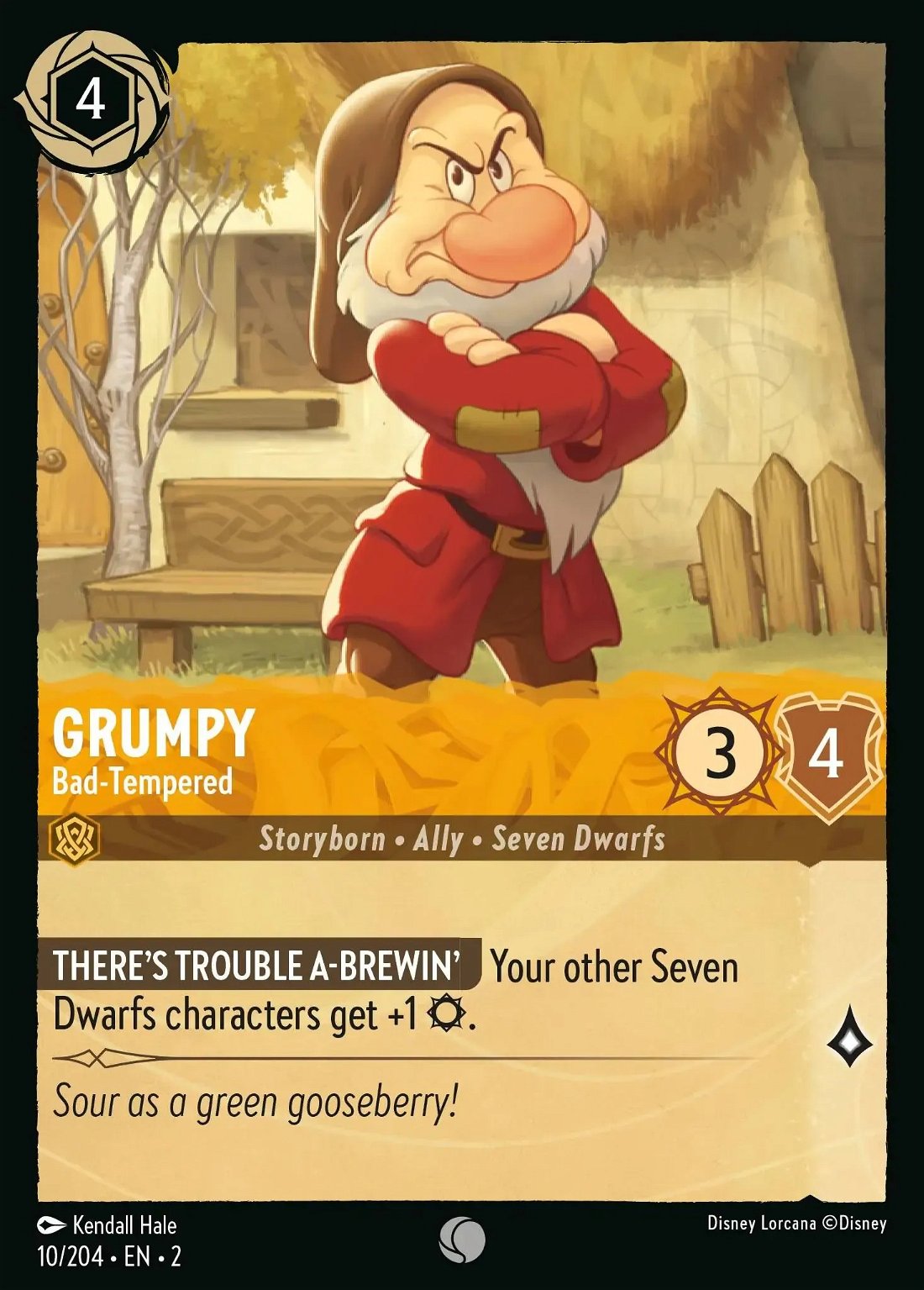 Grumpy - Bad-Tempered Crop image Wallpaper
