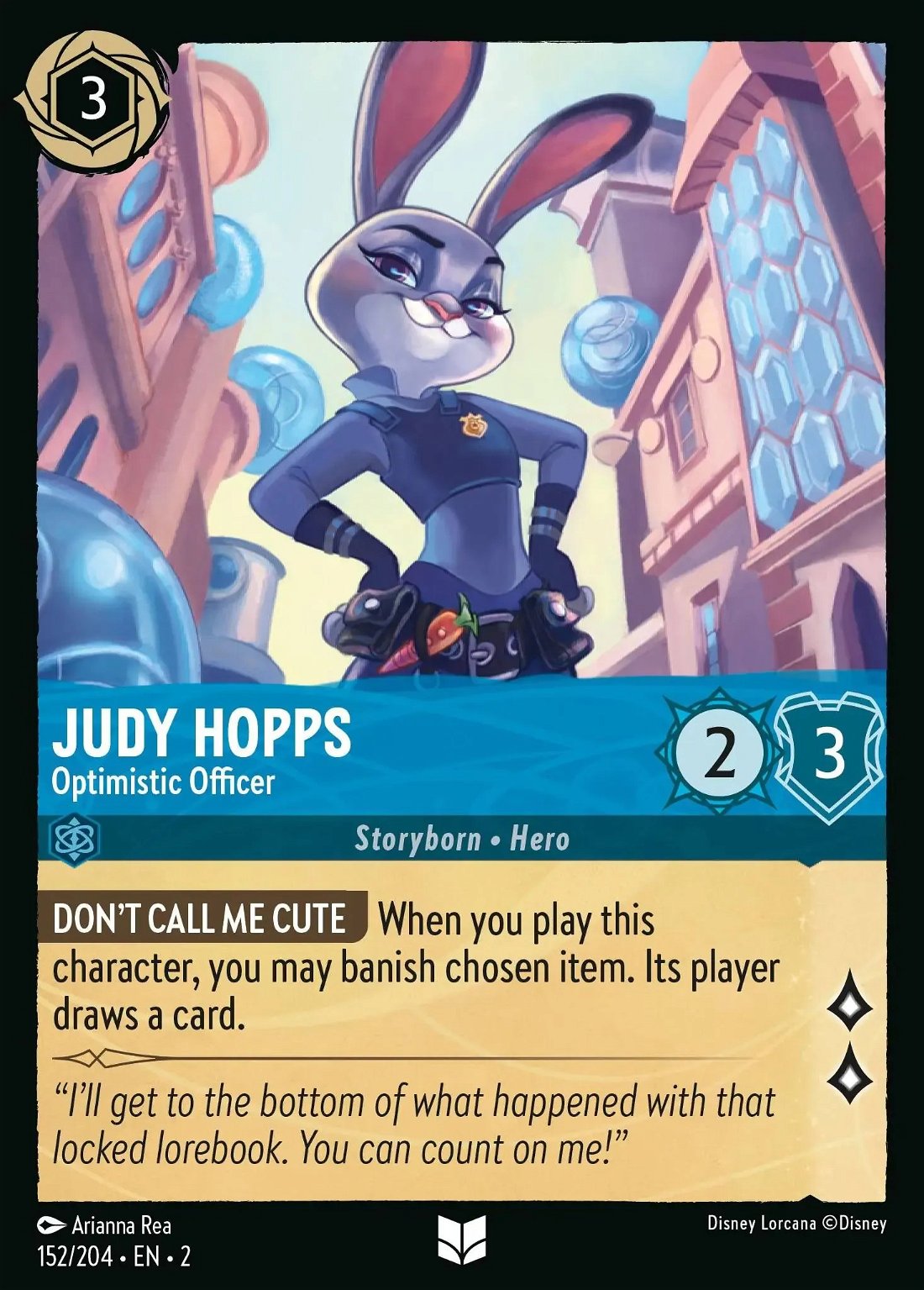 Judy Hopps - Optimistic Officer Crop image Wallpaper