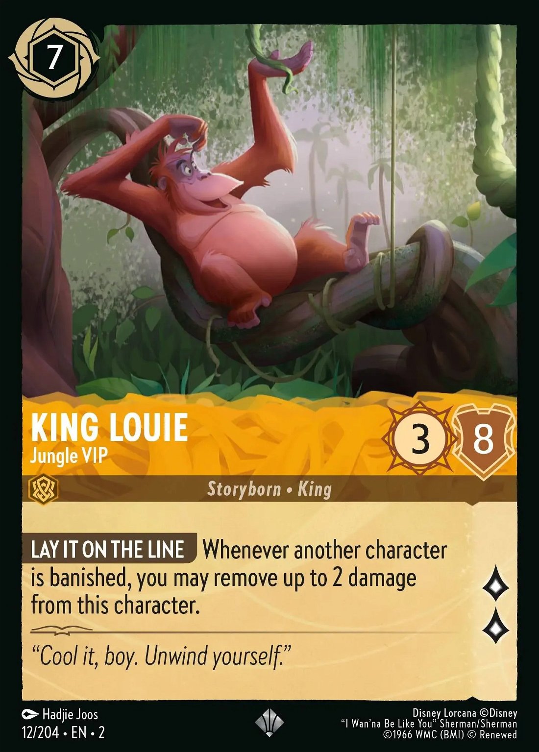 King Louie - Jungle VIP Crop image Wallpaper