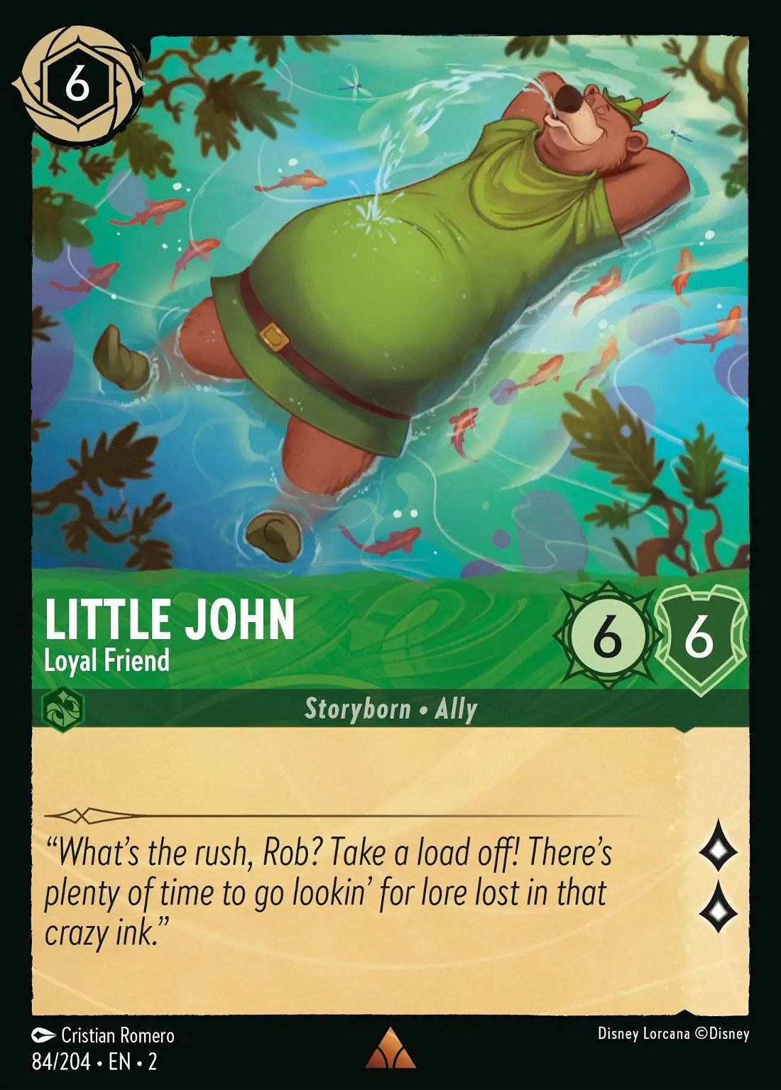 Little John - Loyal Friend Crop image Wallpaper