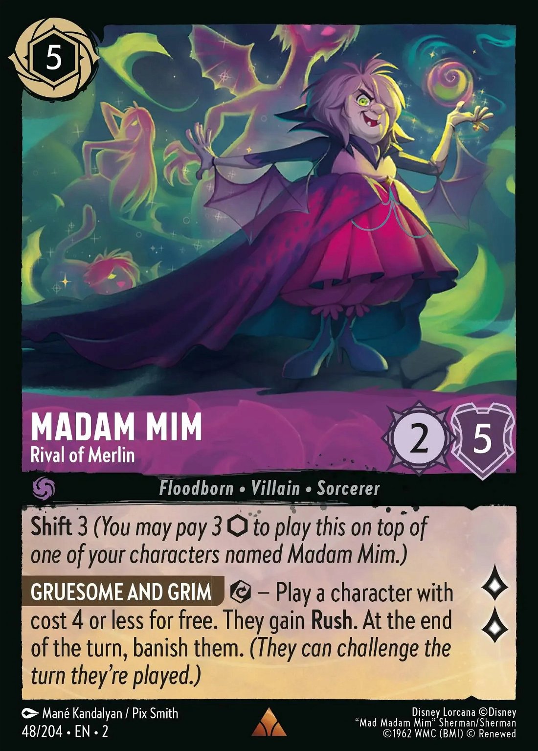 Madam Mim - Rival of Merlin Crop image Wallpaper