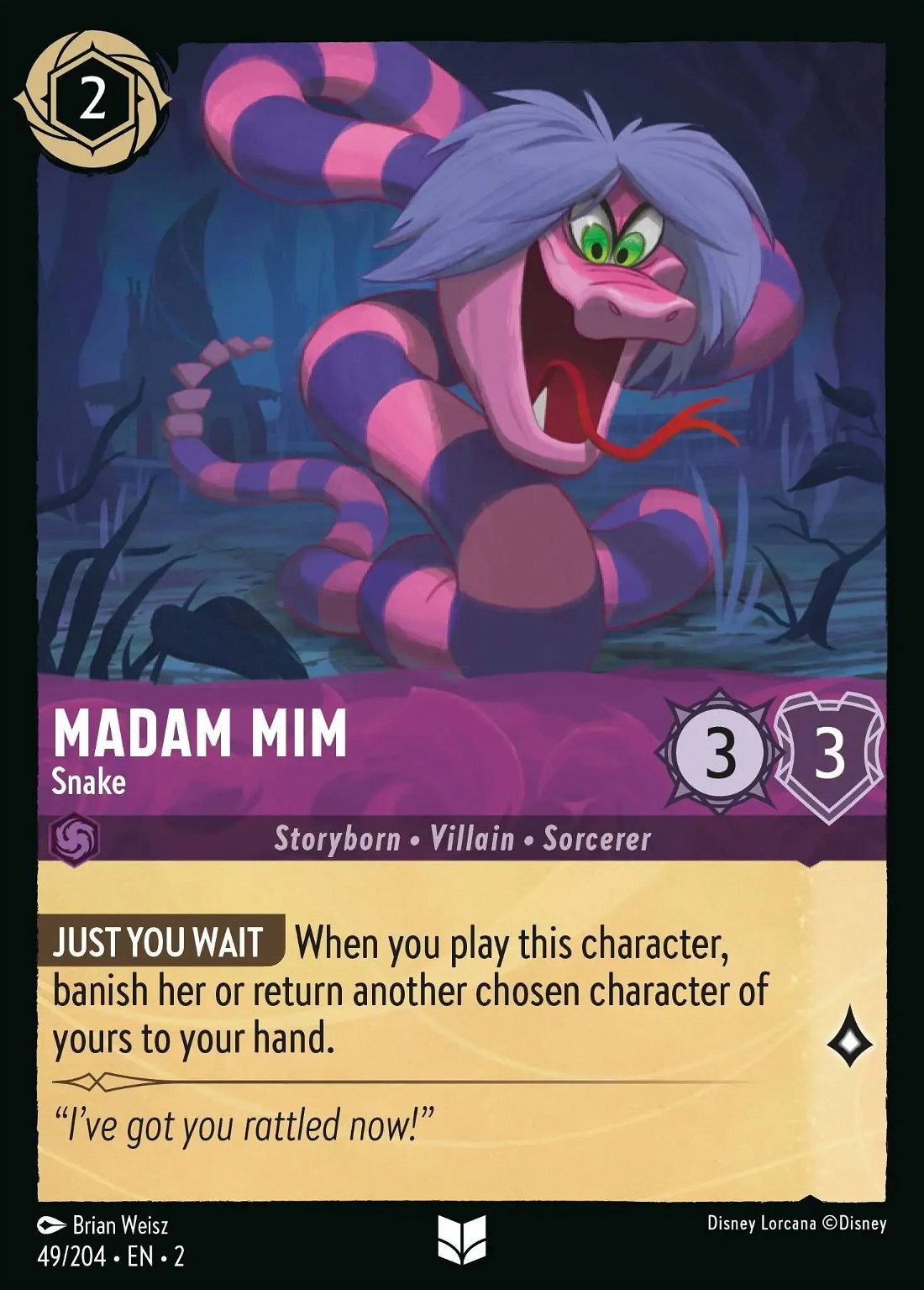Madam Mim - Snake Crop image Wallpaper